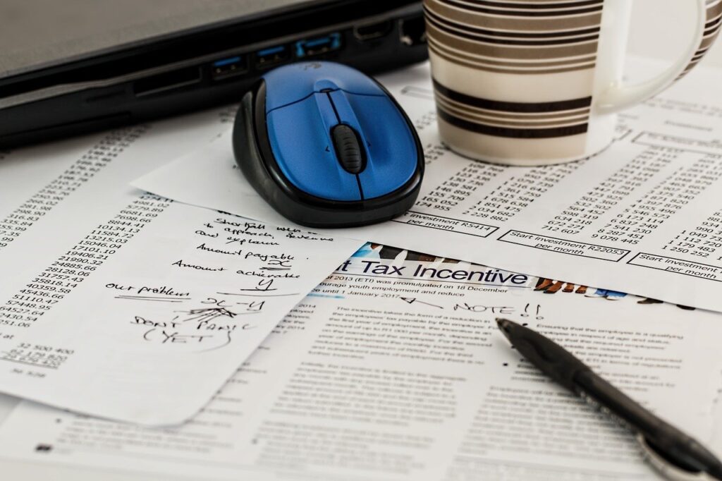 A photo showing a concept of taxation